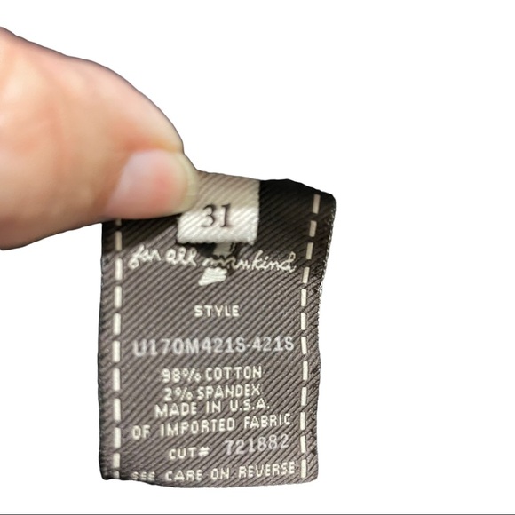 7 for all mankind flynt black jeans size 31. Bootcut.womens - Picture 12 of 12